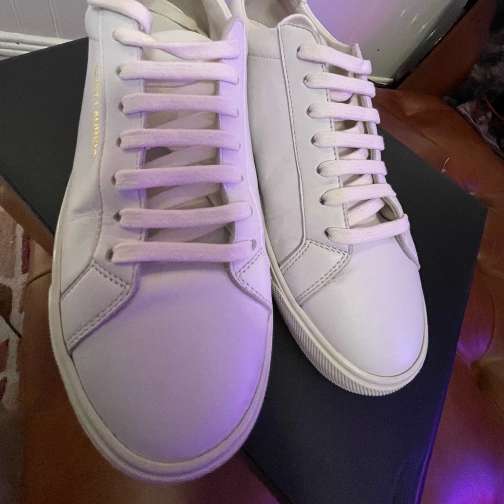 Saint Laurent Andy white sneakers 37.5 - Picture 8 of 11